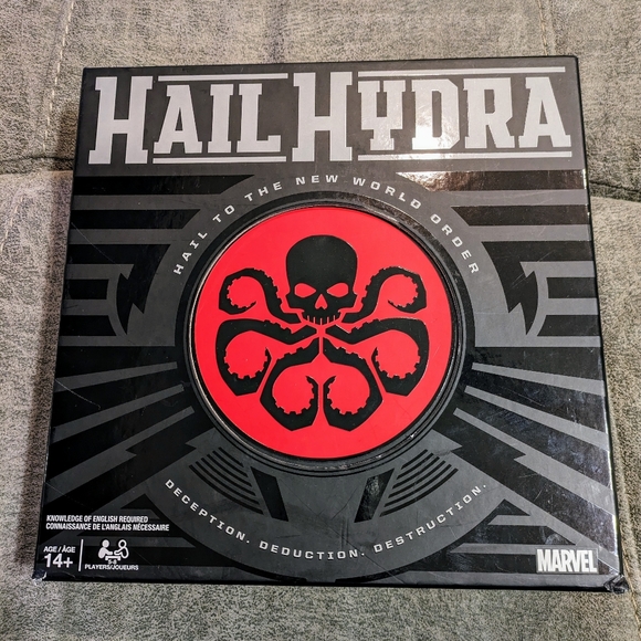 NEW  Marvel Hail Hydra New World Order Board Game, Avengers SHIELD Age 14+ - Picture 1 of 6